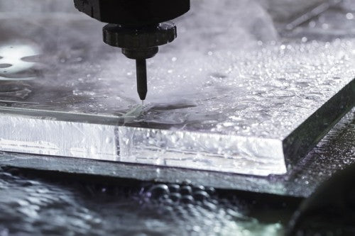 Glass Waterjet Processing